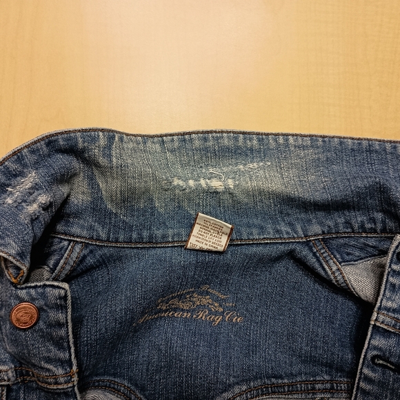 American Rag Denim Jean Cropped Jacket Size Small - Picture 8 of 9